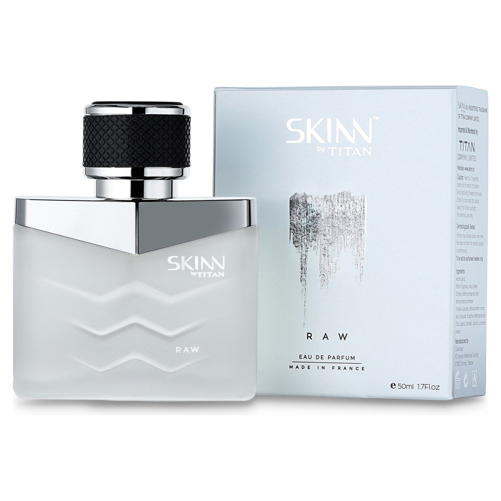 Skinn by Titan Raw Eau de Parfum – a vibrant and fresh citrus-woody fragrance
